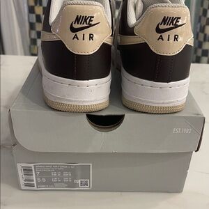 Nike Air Force 1 in Black and Cream